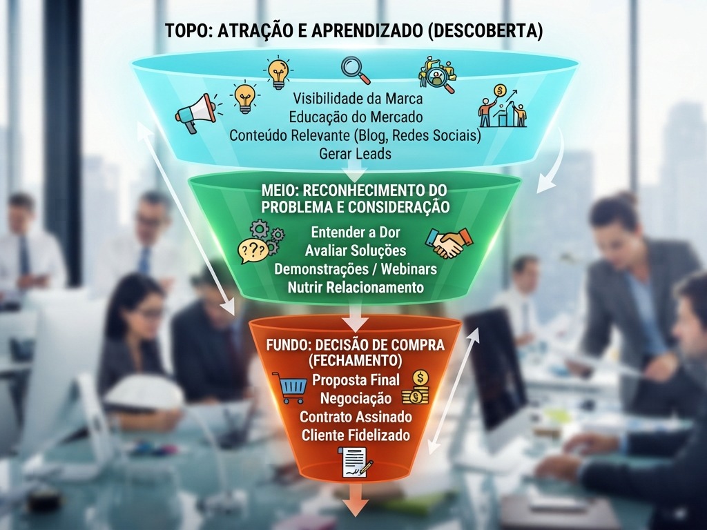 Funil de Conteúdo