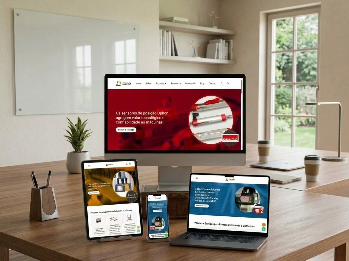 Case LT Solution: Desenvolvimento de Site B2B com Orçamento Automatizado